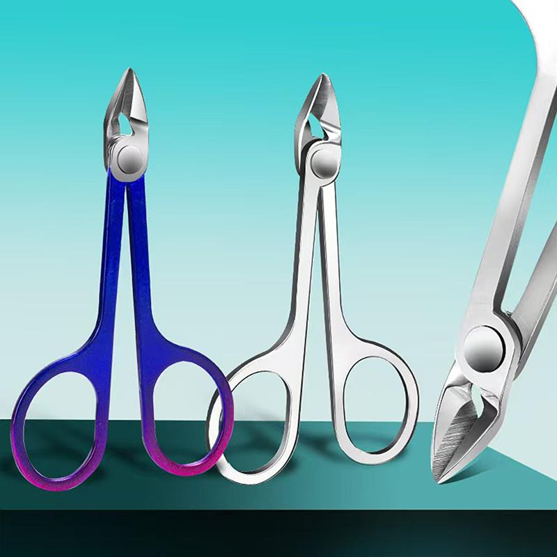 Sharp Precision Cuticle Scissors Stainless Steel Manicure Tool, Dead Skin & Hangnails Removal Perfect For Nail Bed Trimming
