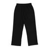 Men's cotton linen plus size trousers breathable sweat solid colour trousers basic paragraph casual wide-legged trousers man