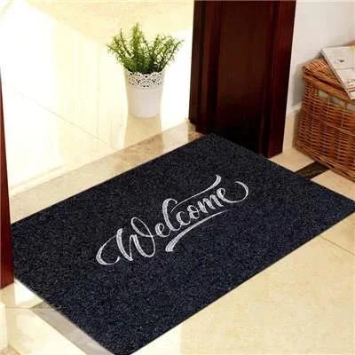 Tapis de décoration de sol en polymères de maison, facile à nettoyer, salon, maison, bureau, paillassons de bienvenue, salon, cuisine, non a 40x60cm