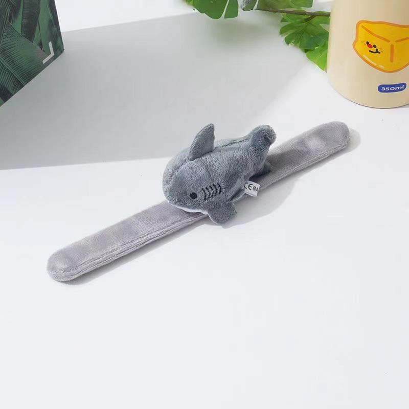 Classic Cartoon Shark Slap Bracelet Doll - Cute and Creative Gift