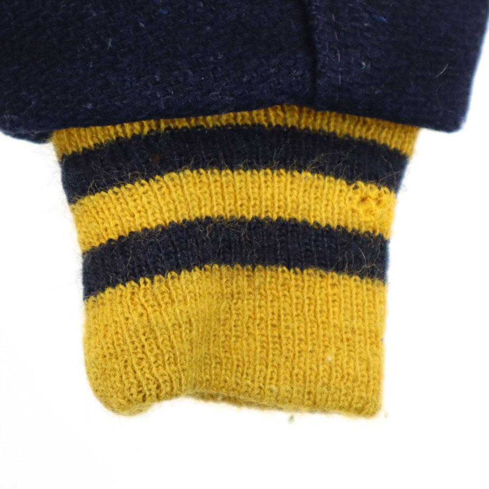 DeLONG 70s Vintage Sailor Star Long Sleeve Stajan 38 Navy System Men's Used