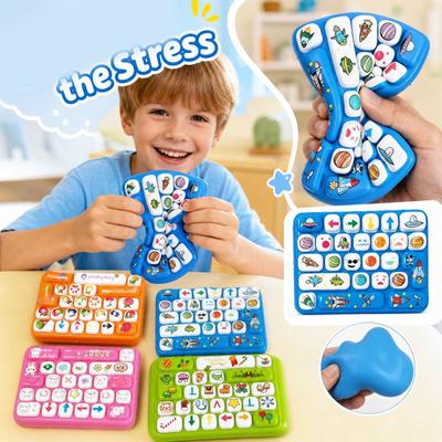 Keyboard Toy, Slow Rising Toy for Kids and Adults, 4 Colors Random