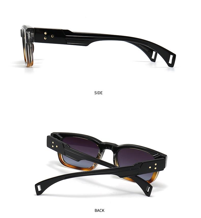 Modern Retro Artistic Anti-Blue Light Sunglasses - European & American Street Style