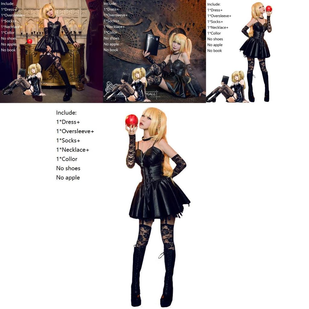 Stunning Death Note Misa Amane Imitation Dress For Women Cosplay Halloween Outfit