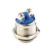 Momentary Push Button Switch Nickel-Plated Brass Screw Terminal Industrial