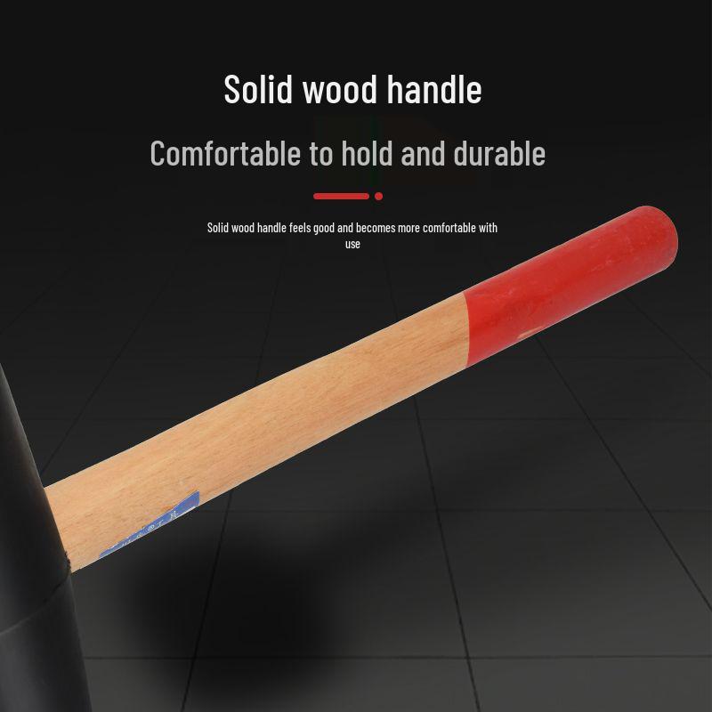 Rubber Mallet with Wooden Handle for Tile and Leather Installation