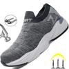 Scarpe da ginnastica con punta in acciaio per uomo e donna, scarpe da lavoro antinfortunistiche, stivali da lavoro antinfortunistici indistruttibili, scarpe antiperforazione traspiranti