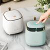 New Pressing Mini Desktop Trash Can Light Luxury Double-Layer Coffee Table Bomb Cover Small Trash Can Storage Bucket Wastebasket