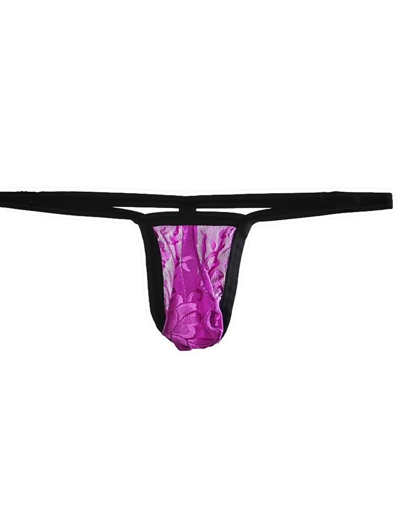 La Attractive Erotic Cute Transparent Floral Design Tiny Underwear Lingerie Underwear Boxer Shorts Large Size Knit Trunks Antibacterial and
