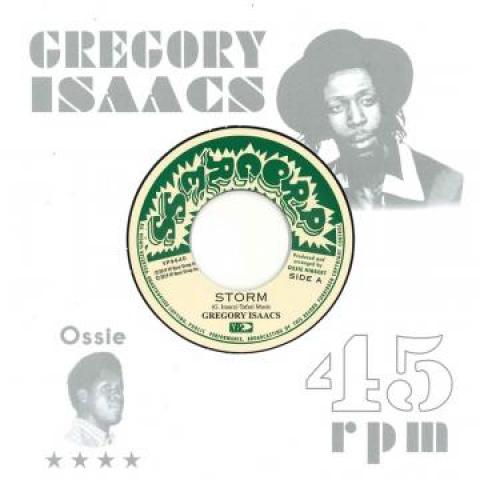 7inch Record GREGORY ISAACS - Storm / Leggo Dub VP9640 Progress/VP US 1982 US Reggae, Ska & Dub