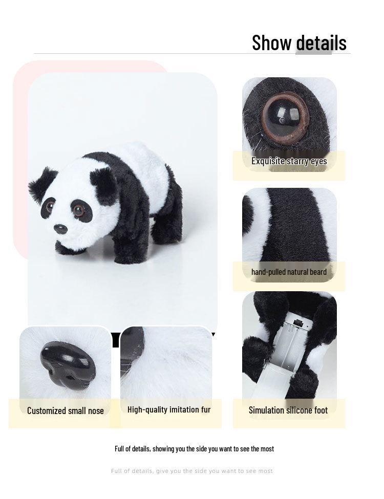 Walking Plush Panda Toy with Sound