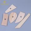 Pottery Carving Tools: Set of 5 Wooden Knives for Clay and Ceramic Sculpture
