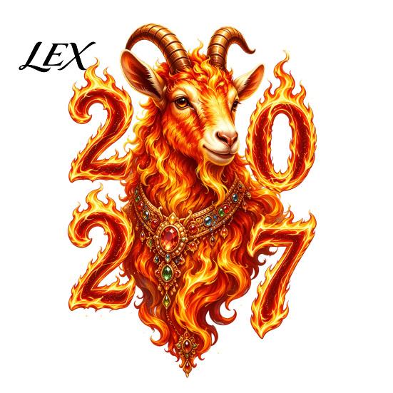 Removable PVC Glass Film Chinese New Year Window Decoration, 2027 Goat Static Clings, Zodiac Non-Adhesive Decoration Decals, Reusable Lunar Christmas