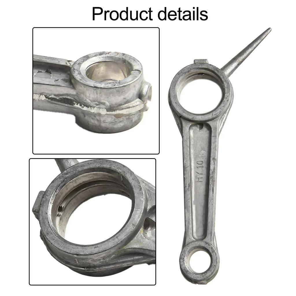 Luftkompressor Pleuelstange Silberne Aluminiumlegierung Verbindungsstange Mehrere Größen Luftkompressor Zubehör Luftwerkzeug Fitting