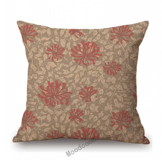 British Art Uk Artist William Morris Flower Pattern Floral Design Elegant Home Decorative Sofa Throw Pillow Case Cushion Cover