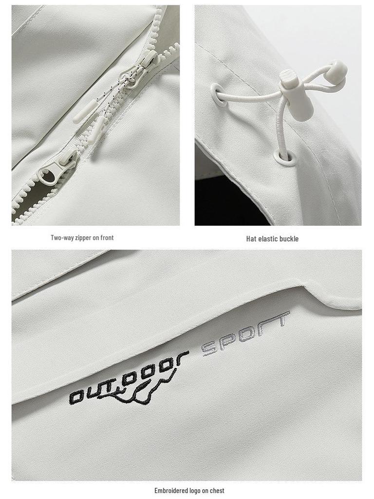 Women's 3-in-1 Detachable Jacket: 2024 Windproof Velvet Lined for Autumn/Winter