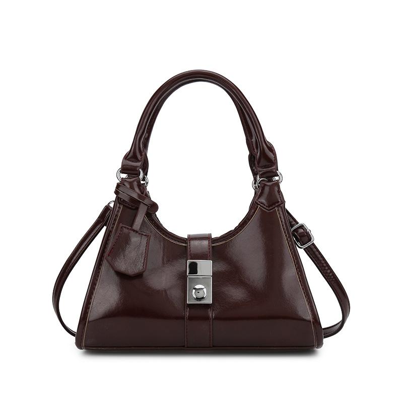 

Новая модная сумка подмышку PRA в ретро-стиле, портативная, на плечо, мессенджер, женская сумка бордовый