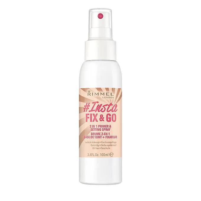

Rimmel London Lasting Finish Fix y Go 2 в 1 Праймер и фиксирующий спрей 100