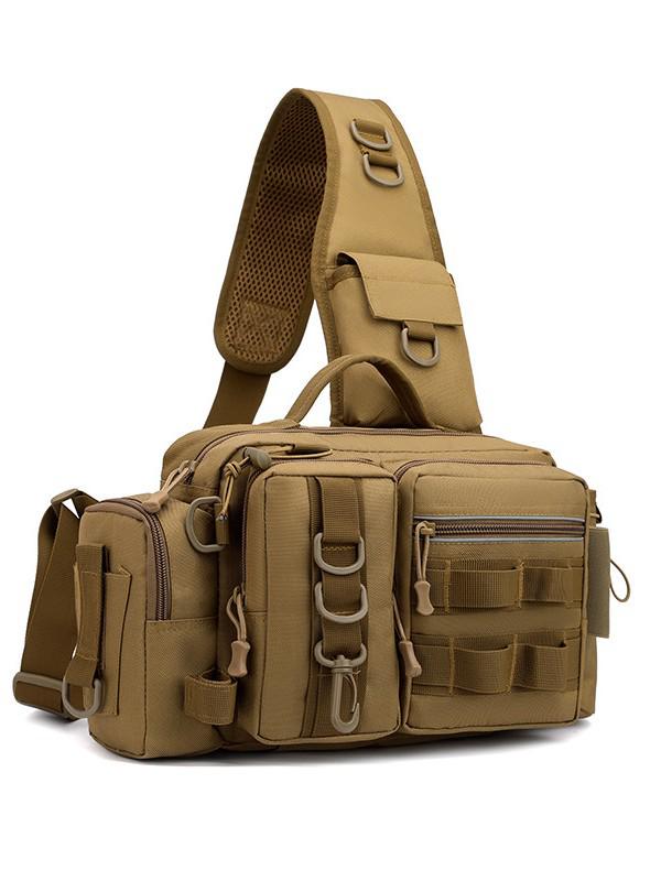 Multi-functional Outdoor Fishing & Gear Bag - Crossbody, Waist, Chest, Shoulder, Backpack