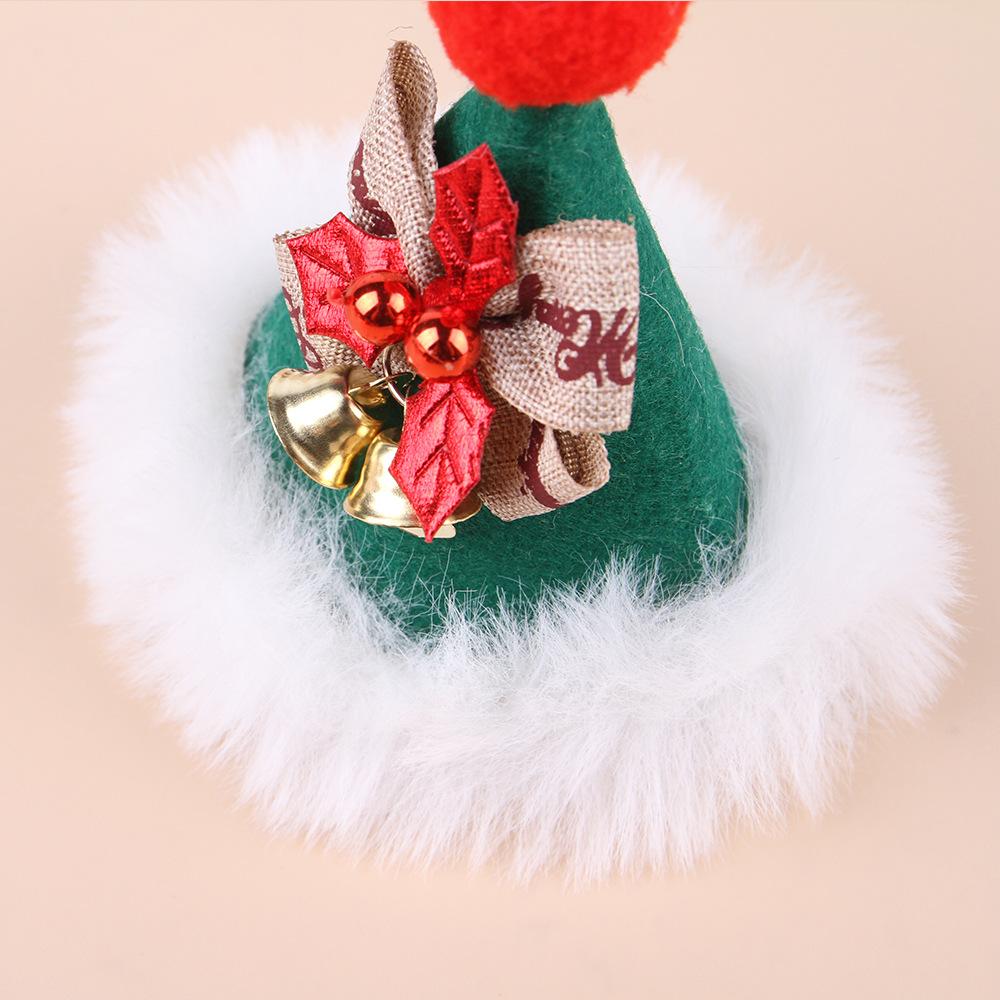 Pet Christmas Cute Small Hat Adjustable Cat Christmas Party Decoration Hat Pet Hat