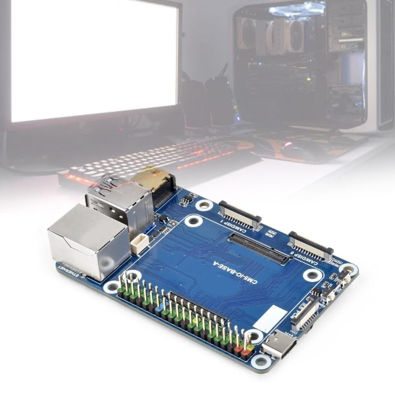 Compute Module 5 For RPi CM5 Base Expansion Board Perfectly for Developers Standard CM5 Connector 40PIN GPIO