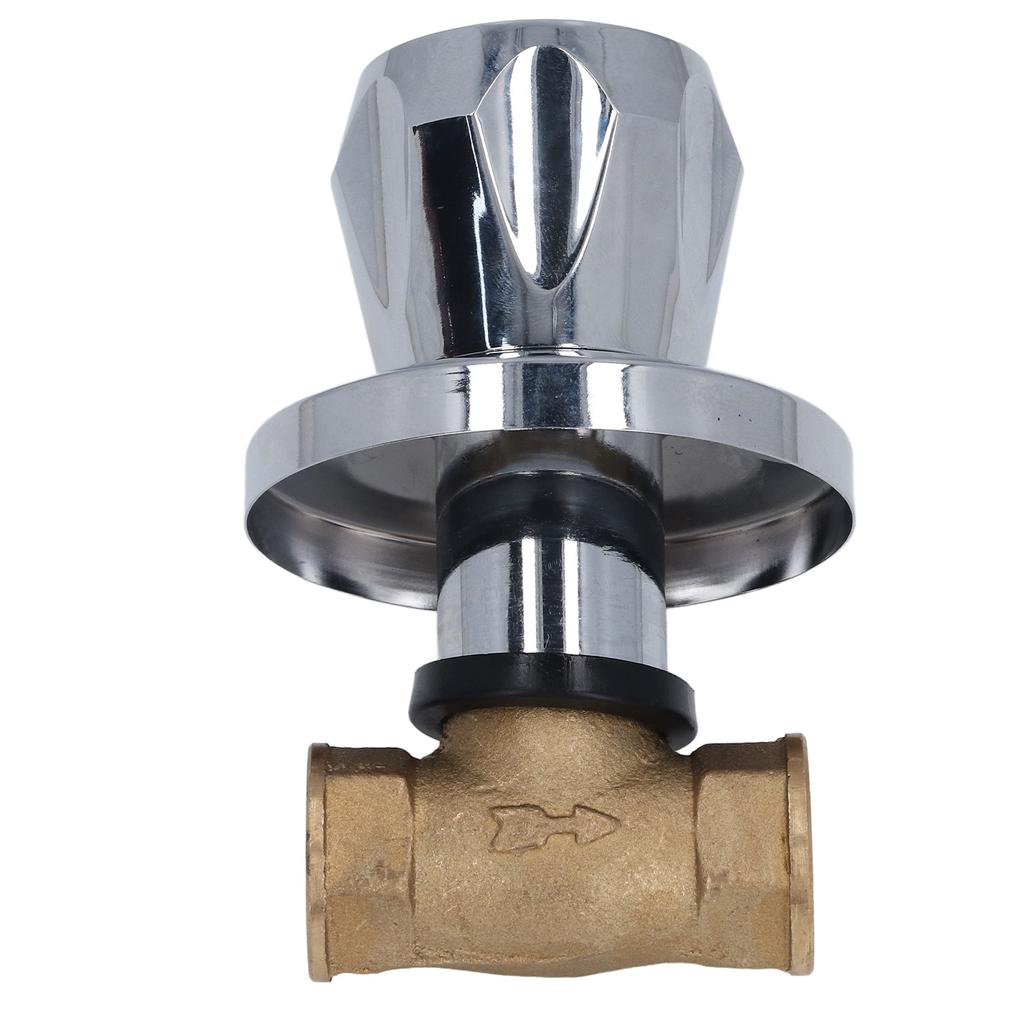 DN15 1/2 palcový vnitřní závit NPT Skrytý mosazný vodní ventil Ventil pro regulaci průtoku pro domácí vodu