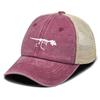 Skeleton Dinosaur Print Baseball Cap Adjustable Snapback Sun Cap Animal Sports Hat Retro  Protective Hat For Unisex Women