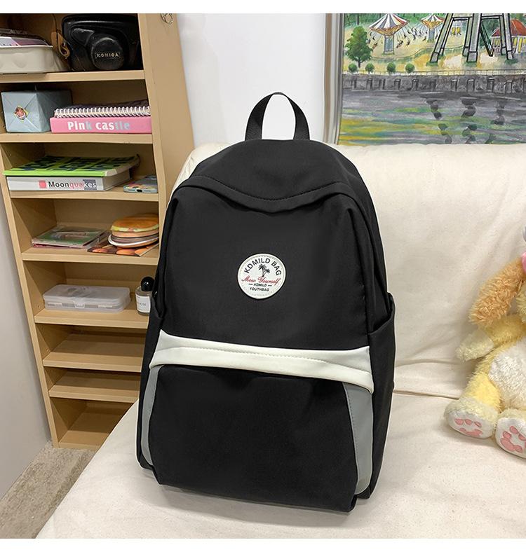 

Простой и Универсальный Рюкзак Большой Вместимости Женский для Учениц Средней Школы Школьные Рюкзаки Новые Дорожные Женские Рюкзаки .