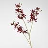 73cm Faux Butterfly Orchid 3 Fork Simulation Flower Real Touch Artificial Orchid Plant  Party
