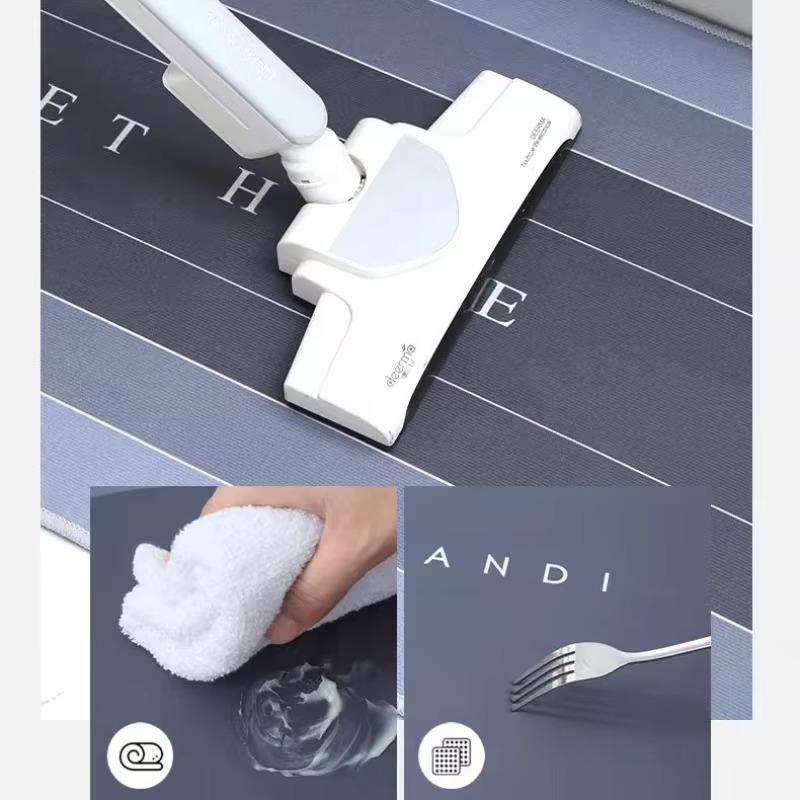 Anti-Slip Mat 1PCS Kitchen Mat Waterproof Non-slip Anti-Dirt Resistant Floor Mat Home Entrance Door Carpet Strip Set