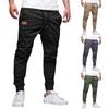 New Casual Pants Men's Loose Straight Sweatpants Tethered Feet Long Pants