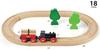 BRIO Little Forest Basic Rail Set [18 Pieces] for Ages 2 and Up (Wooden Train Toy with Rails) 33042
