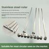 Upgrade Single/Double/Inline Bearing Circular Saw Guide Ruler Electric Saw Positioning Caliper Multi-Purpose Woodworking Tool