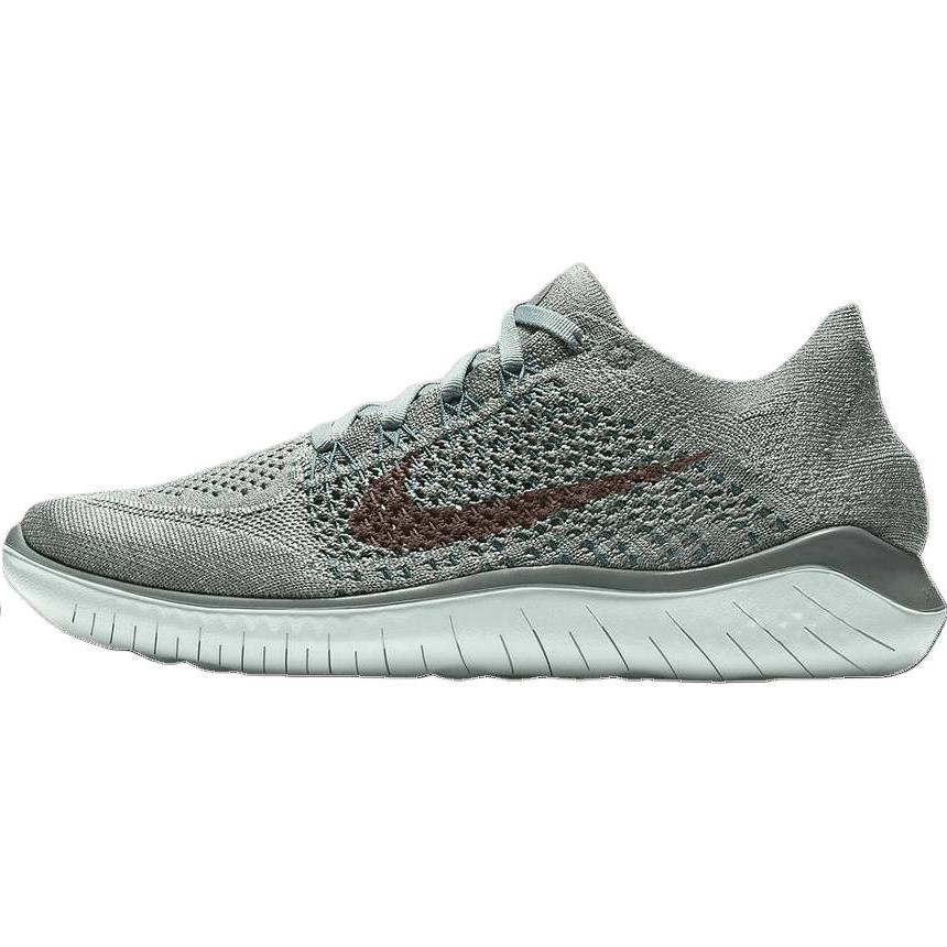 

Nike Free RN Flyknit Running Shoes Women s Mica Gray 942839-300 37.5