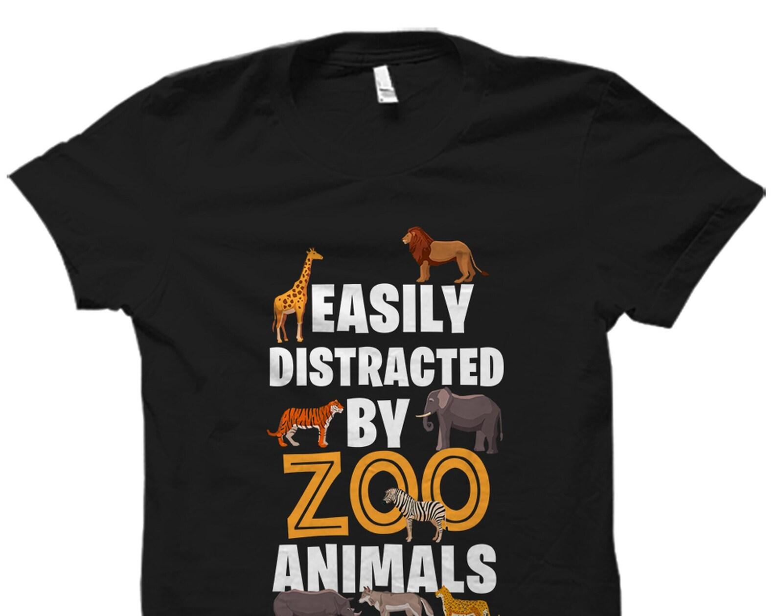 Animal Shirt. Zoo Shirt. Vacation Shirt. Zoo Animal Shirt. Zoo Trip Shirt. Giraffe Shirt. Zebra Shirt. Zoo Gift #OS4763 XL