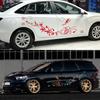 Car Body Side Sticker Carving Hollow Flower Butterfly Auto Vinyl Decal Scratch Resistant Personalized Car DIY Decoration Sticker