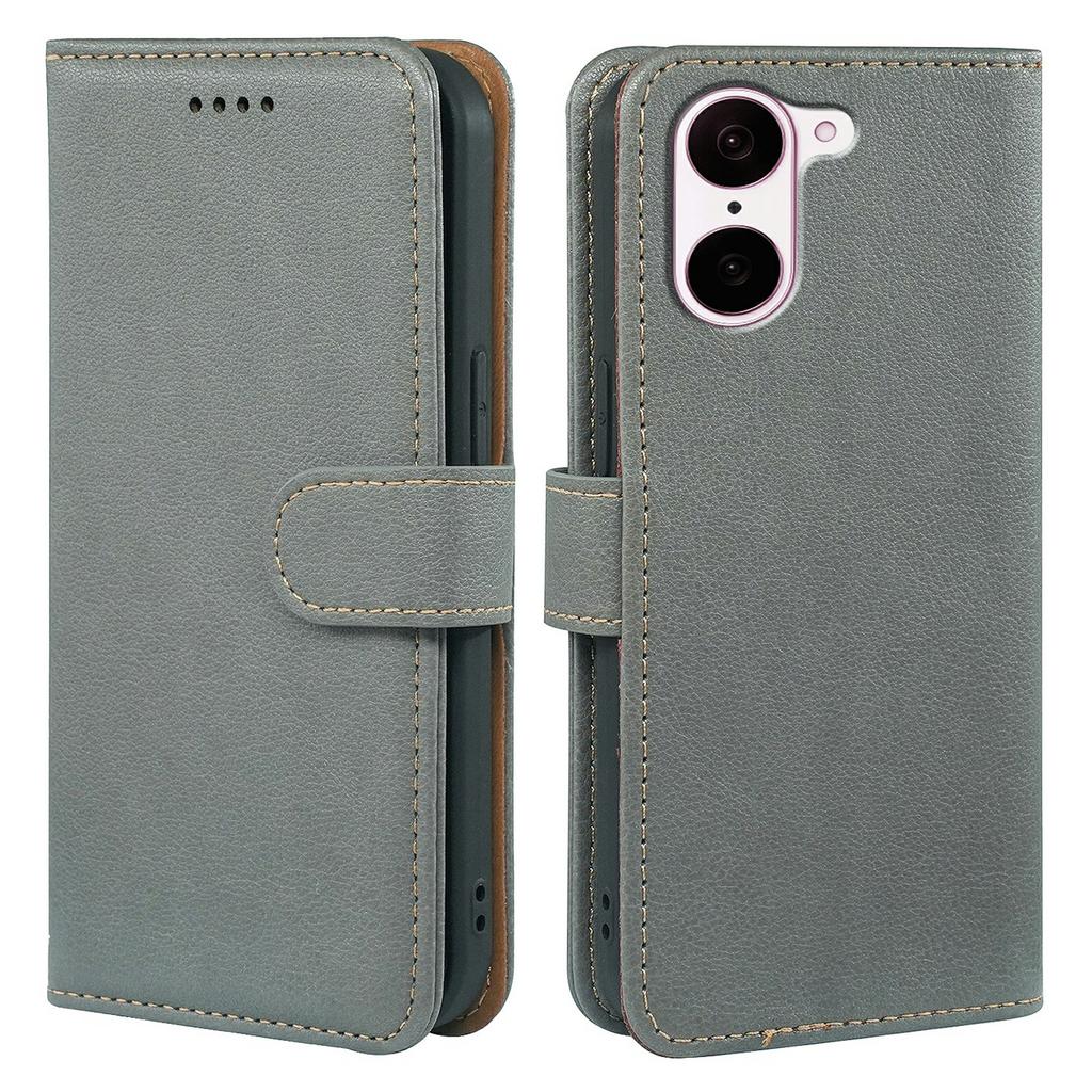 For OnePlus Nord CE5 5G/Ace 5 Racing 5G Case RFID Blocking Wallet Litchi Texture Leather Phone Cover Magnetic Clasp