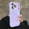 Genuine Glass Glossy Hard Shockproof Case for iPhone 17 16 15 14 13 12 11 Pro Max Plus Macaron Candy Color Cover for iPhone Air