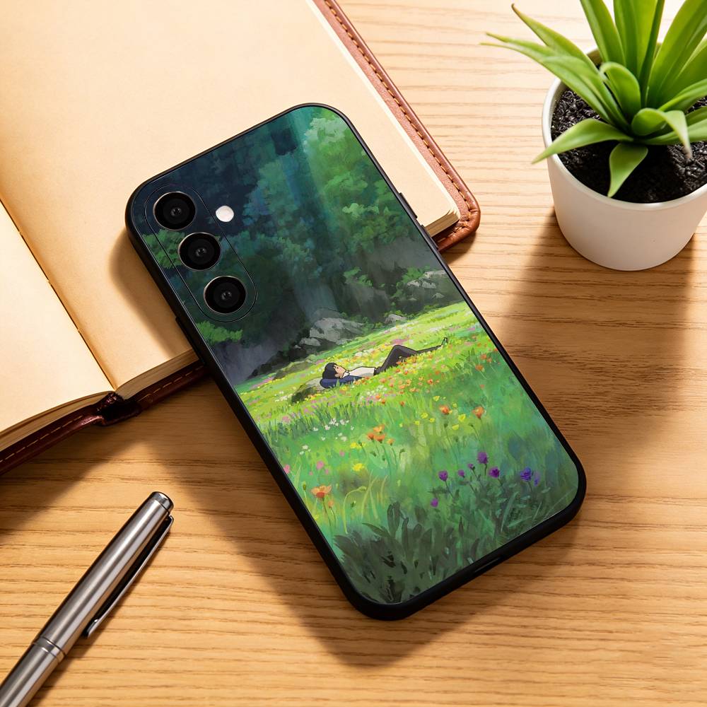 Tiny World arriety Sho Phone Case For Samsung Galaxy A73,A72,A71,A70,A53,A52,A51,Others Soft Black Cover
