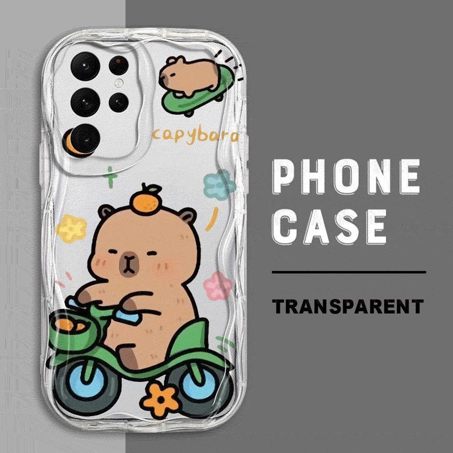 Capybara Phone Case for Samsung for Galaxy S25 S24 S23 Ultra S20 FE S24 S22 S20 Plus S23 S20 Ultra S21 FE Cover