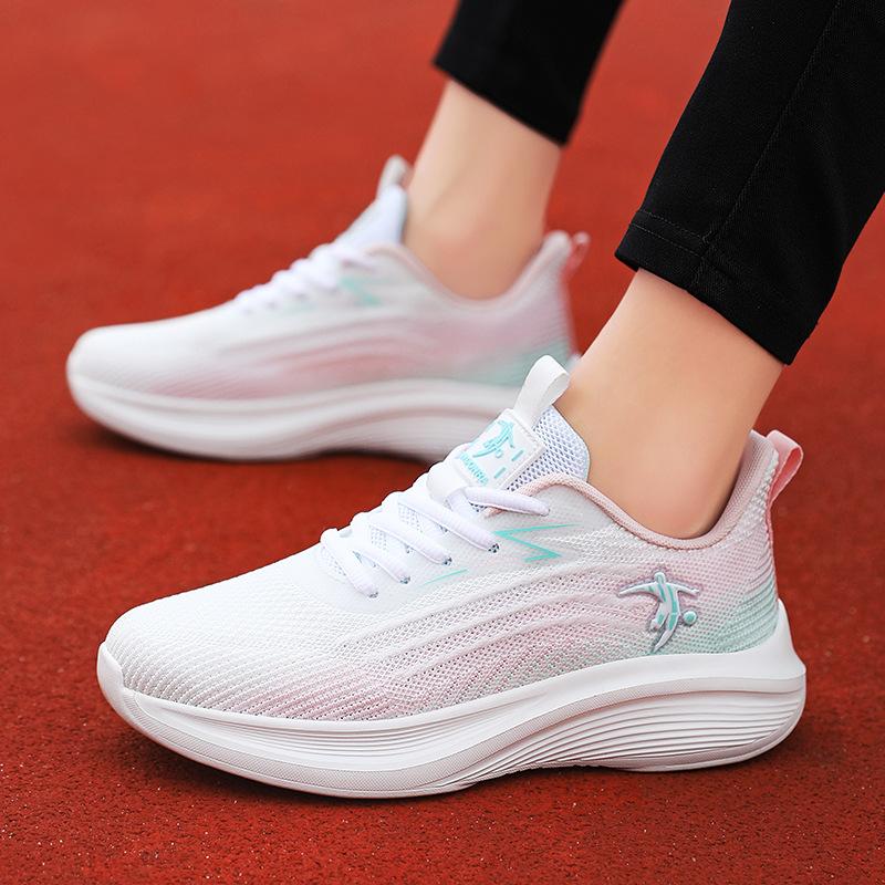 Jonny Dan Lai Running Shoes Women's Shoes Summer Breathable Single Mesh Sneakers Lightweight Soft Sole Student Casual Shoes Mesh Shoes