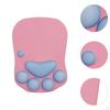 Gatito Paw Mouse Pad, Mat with Doll Support, Soft Desktop Decoration Beautiful Ergonomic