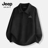 JEEP SPIRIT 290G Heavyweight Long Sleeve Polo Shirt