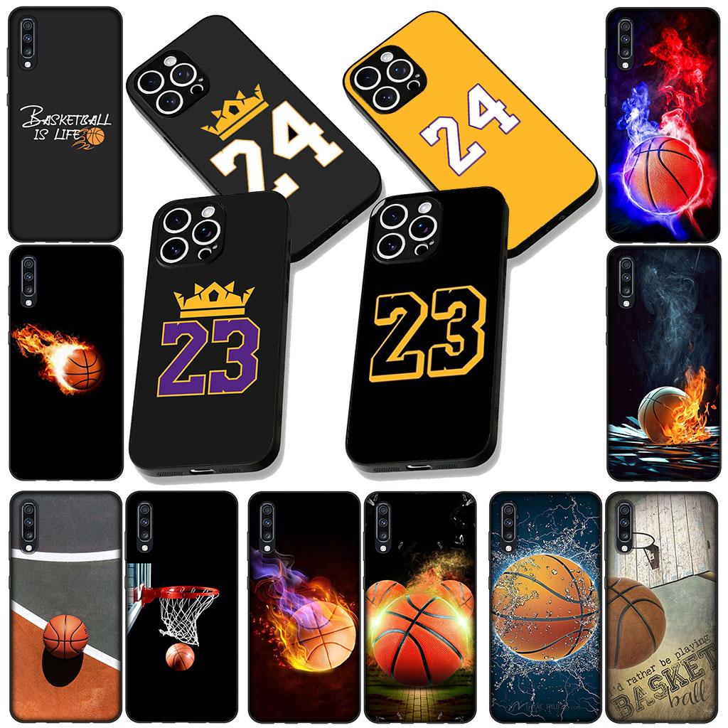 Phone Cover for Samsung Galaxy Note 20 9 8 S8 S10 S9 Plus A54 A33 A21S A31 M21 S10E A17 Casing Flexible Case Basketball 23 24