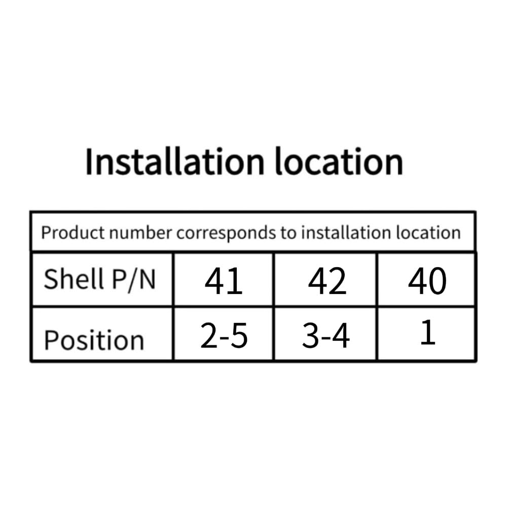 CH-12 Camshaft Bearing Set Compatible with Big Block Chevy GMC BBC 366 396 402 427 454 496 1965-2001, SH616S, SH-616S, 1404M, CC411
