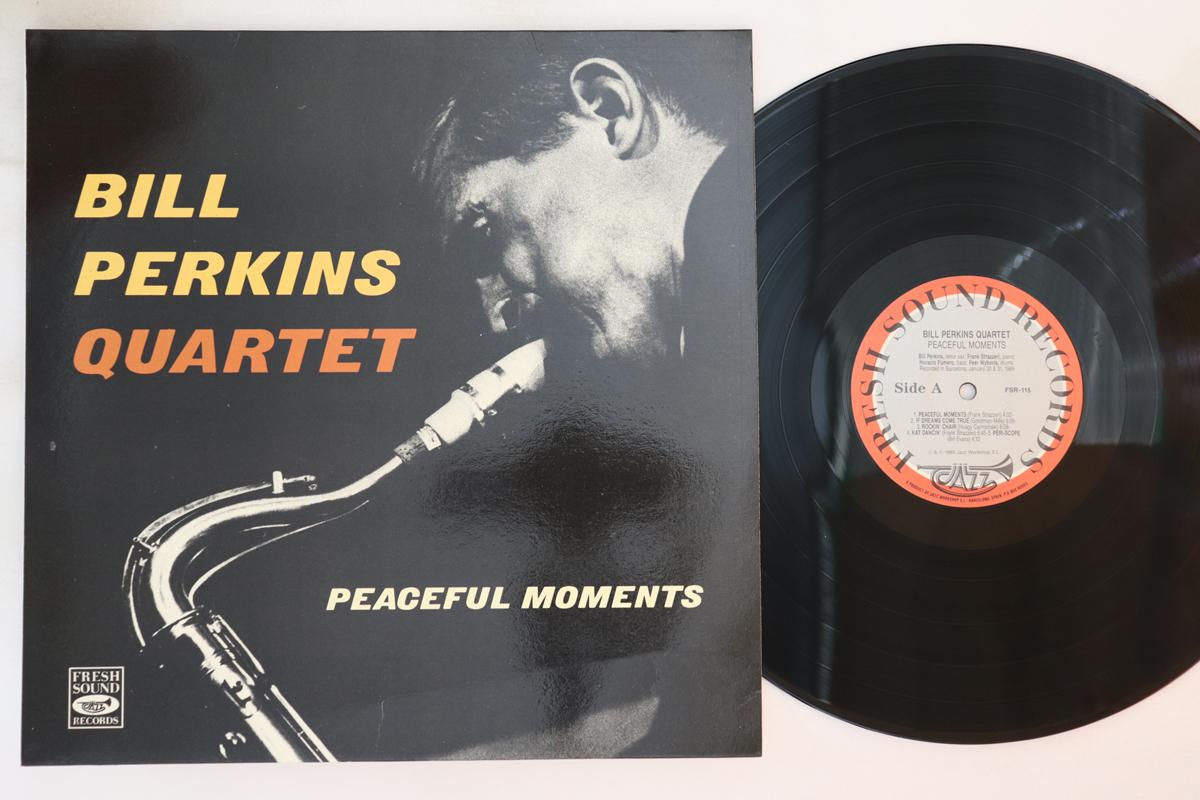 

LP Record BILL PERKINS Peaceful Moments FSR115 FRESH SOUND 1989 Spain Jazz Used
