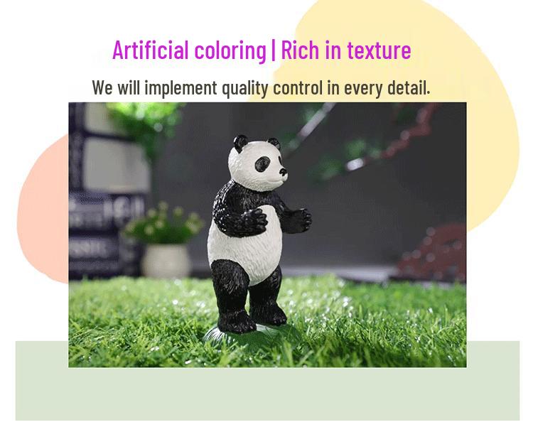 Panda Resin Glasses Holder - Cartoon Desktop Display Stand