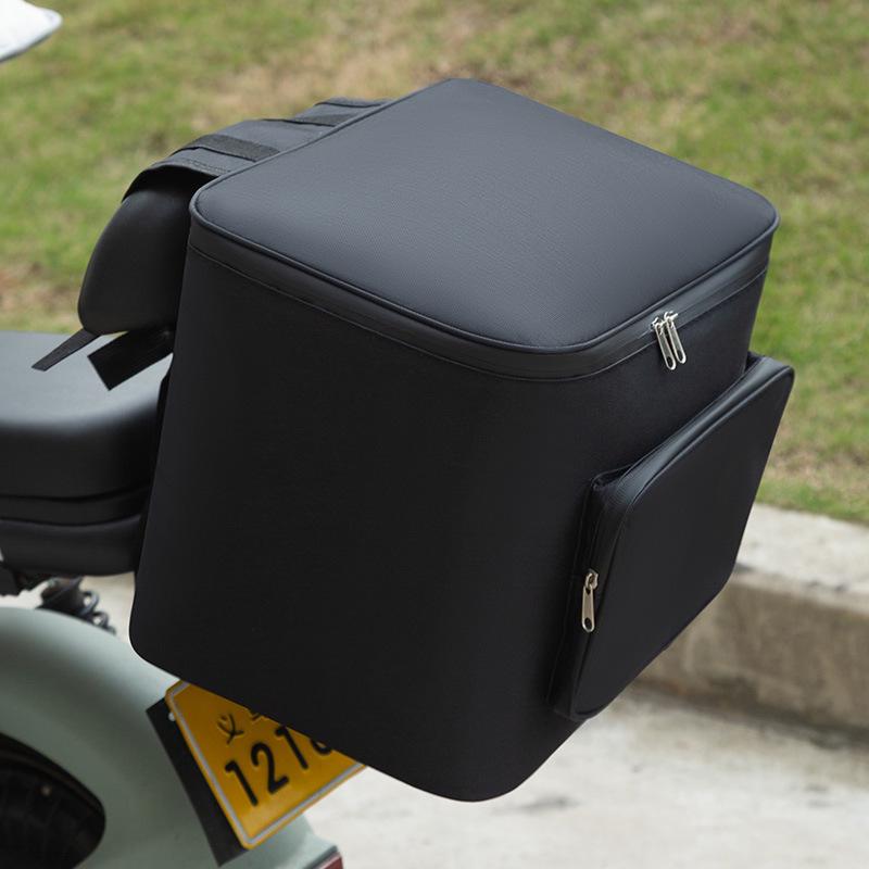 

Сумка для заднего багажника электровелосипеда - Водоотталкивающая, большой вместимости для шлема и дождевика