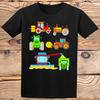 Combine Harvester Boys Girls Kids T-Shirt #DG #P1 #PR
