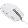 Logitech G Gaming Mouse G203 Wired Gaming Mouse USB Connection G203-WH Lightweight 85g LIGHTSYNC RGB 6 Program Buttons White PC Windows Mac [Final Fan